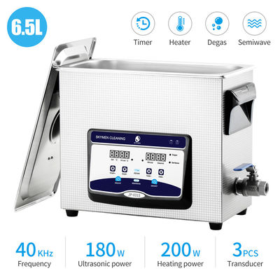 machine plus propre ultrasonique de Benchtop de minuterie de 6.5L Digital pour le nettoyage de Head Kitchen Tools d'imprimante