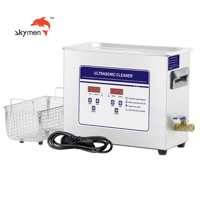 Décapant ultrasonique d'outils dentaires de la minuterie 180W 40KHz des parachutistes 6.5L 30min avec l'appareil de chauffage