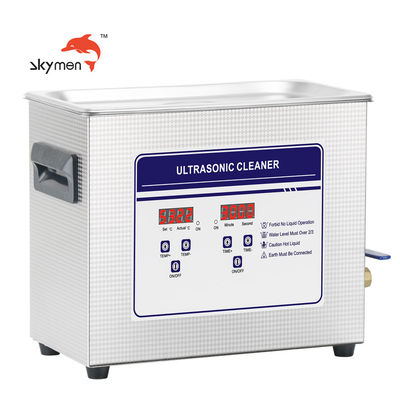 Décapant ultrasonique d'outils dentaires de la minuterie 180W 40KHz des parachutistes 6.5L 30min avec l'appareil de chauffage