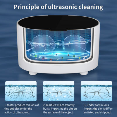 Décapant ultrasonique 600ML 35W solides solubles 42kHz ZX-895 de bijoux de batterie rechargeable